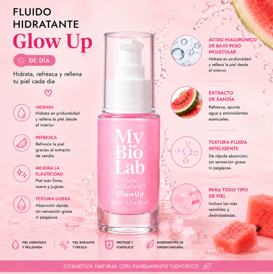 Fluido Hidratante Glow Up
